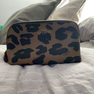 Coach cosmetic bag